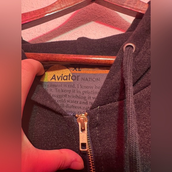 Aviator Nation Disco 7 Stripe Hoodie - Picture 3 of 5